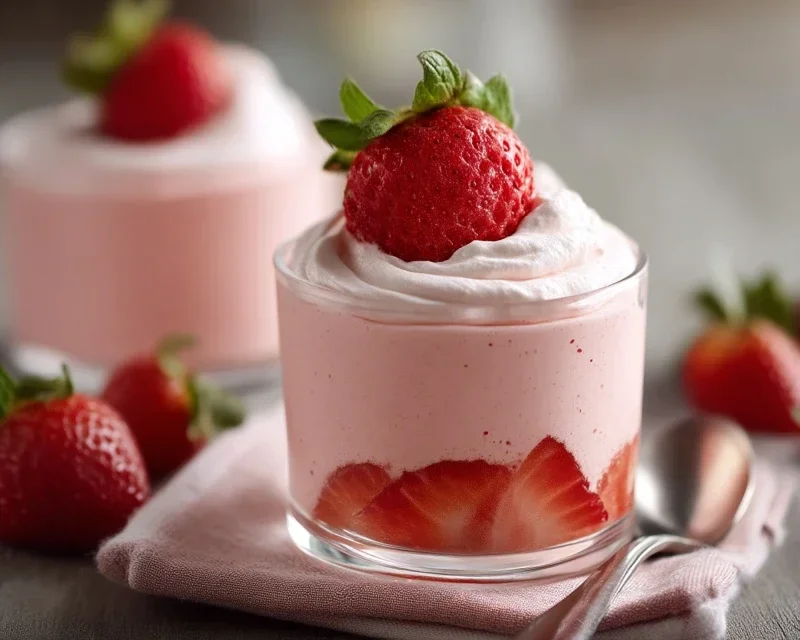 Strawberry Mousse