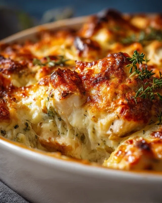 Easy Low Carb Chicken Casserole