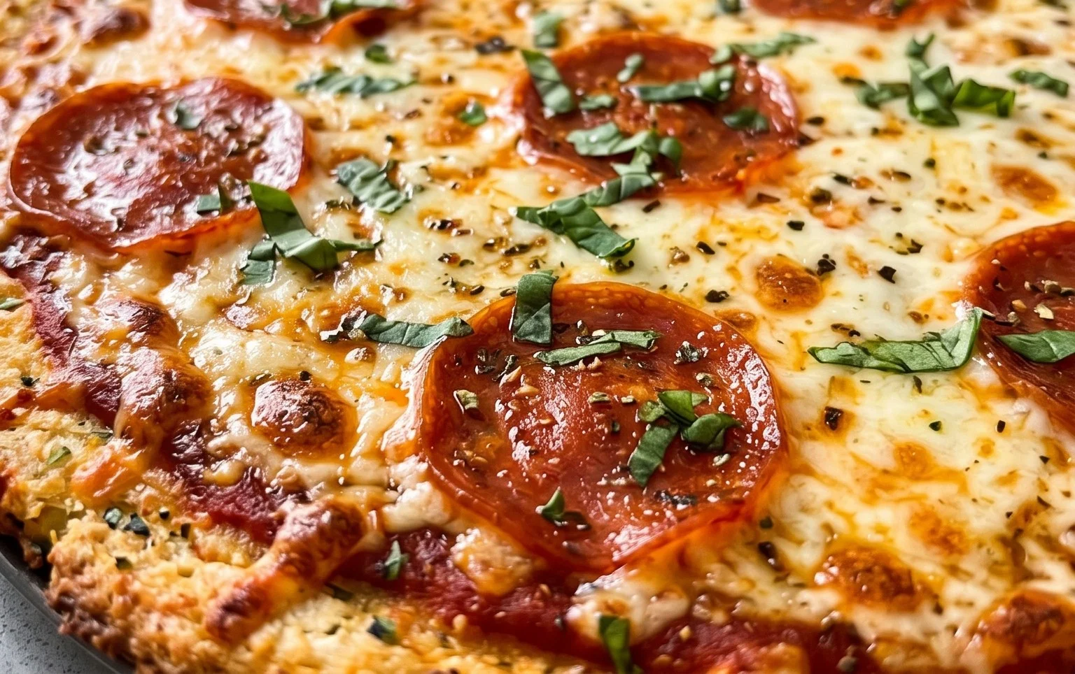 Chicken Crust Pizza (Low Carb + High Protein