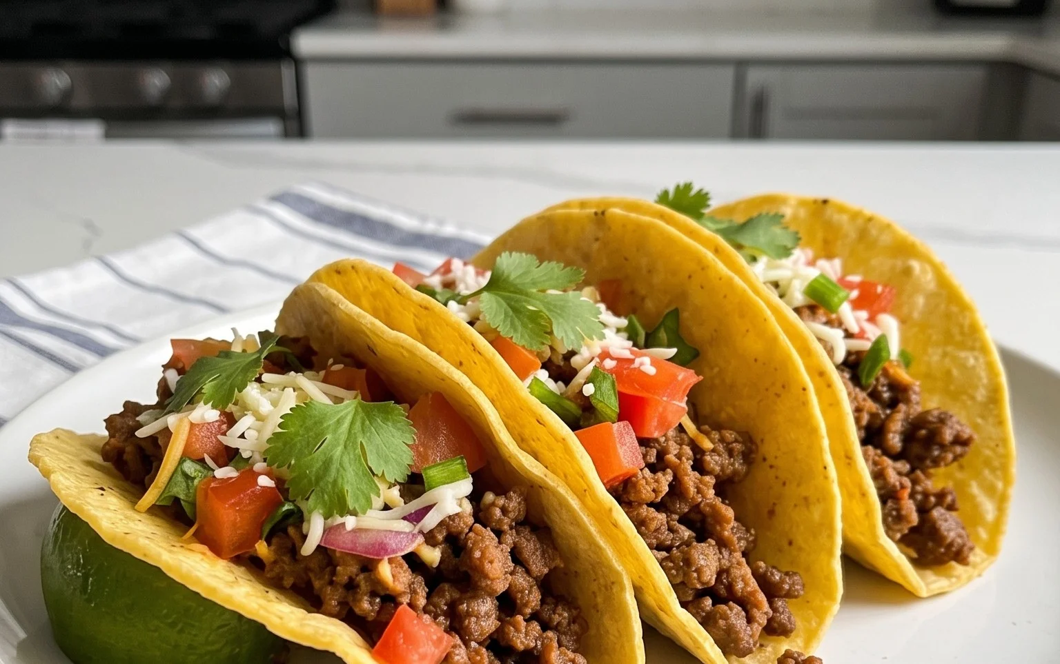 Crispy Ground Beef Tacos