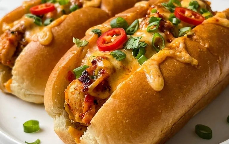 Cheesy Dynamite Chicken Buns