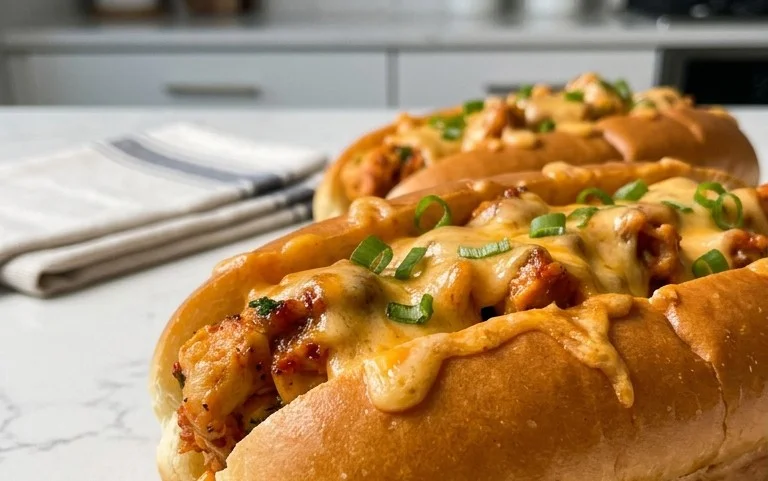 Cheesy Dynamite Chicken Buns