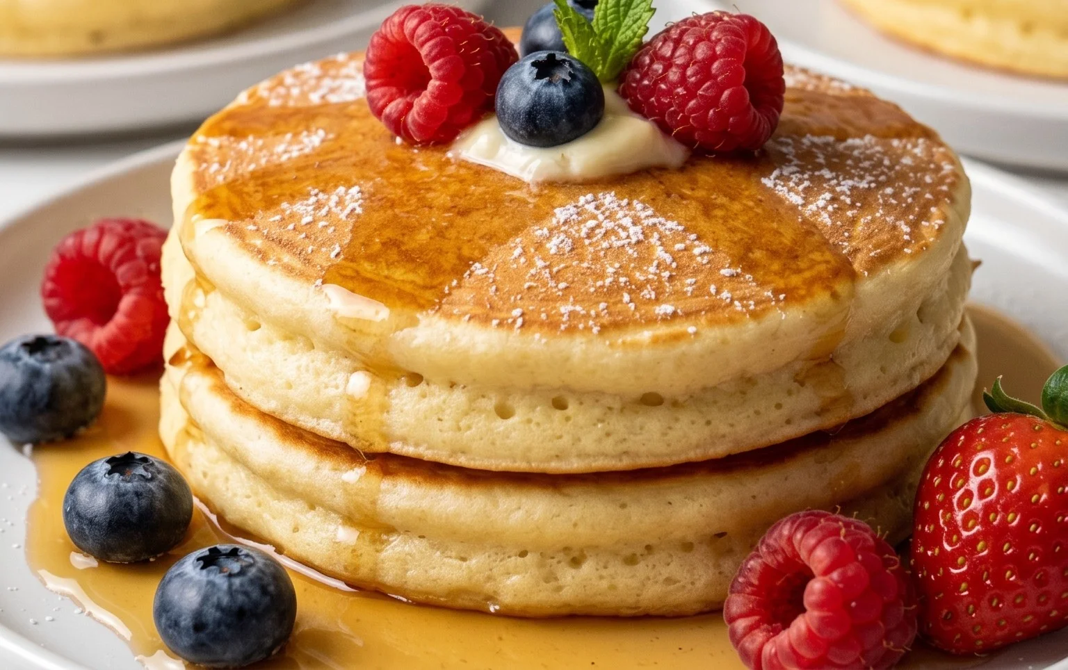 Fluffy Japanese Soufflé Pancakes