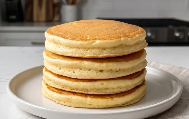 Fluffy Japanese Soufflé Pancakes