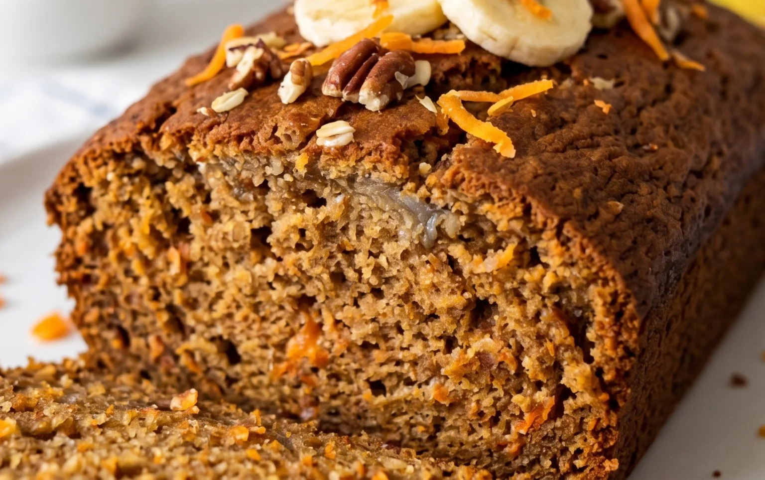 Carrot Cake Banana Bread
