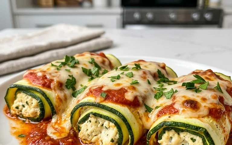 Vegan Zucchini Rollatini