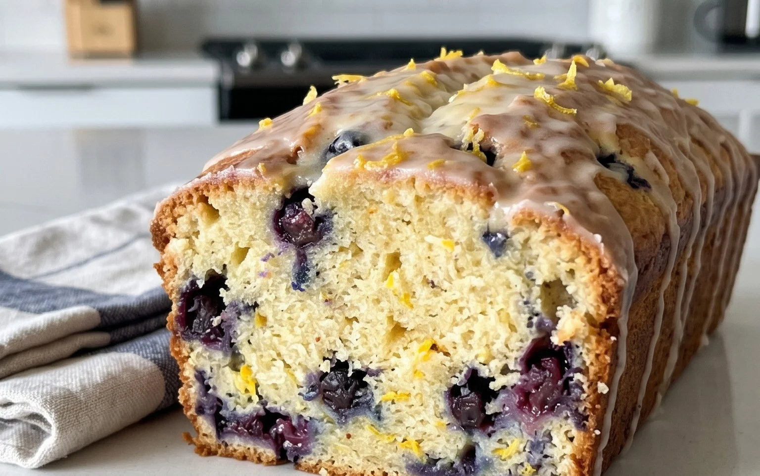 Blueberry and Lemon Loaf