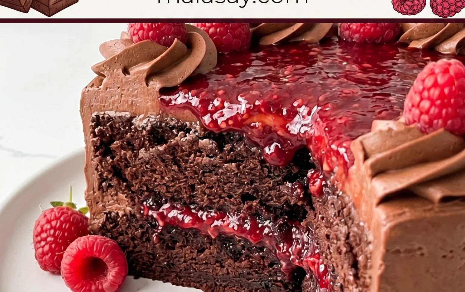 Chocolate Raspberry Cake