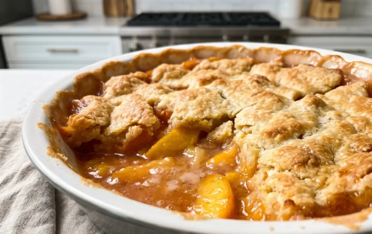 Fresh Peach Cobbler
