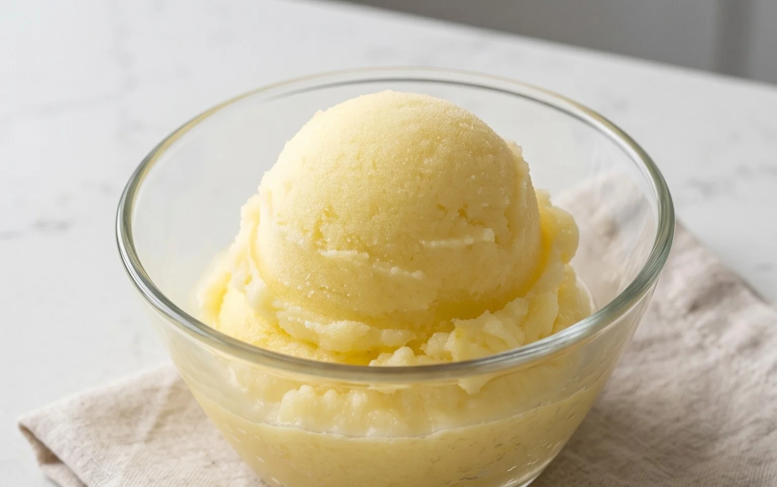 Lemon Sorbet