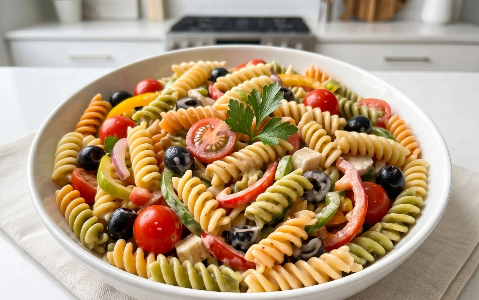 French Dressing Pasta Salad