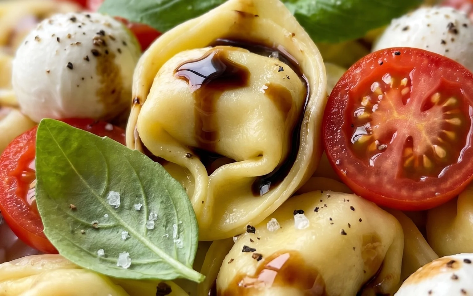 Tortellini Caprese Salad