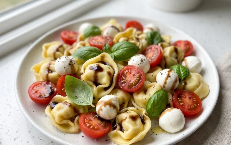 Tortellini Caprese Salad