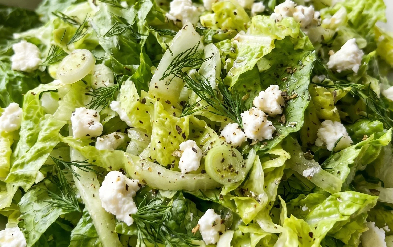 Maroulosalata (Greek Lettuce Salad)