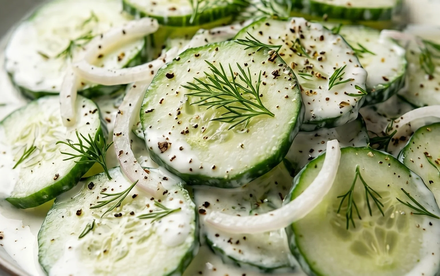 Polish Cucumber Salad