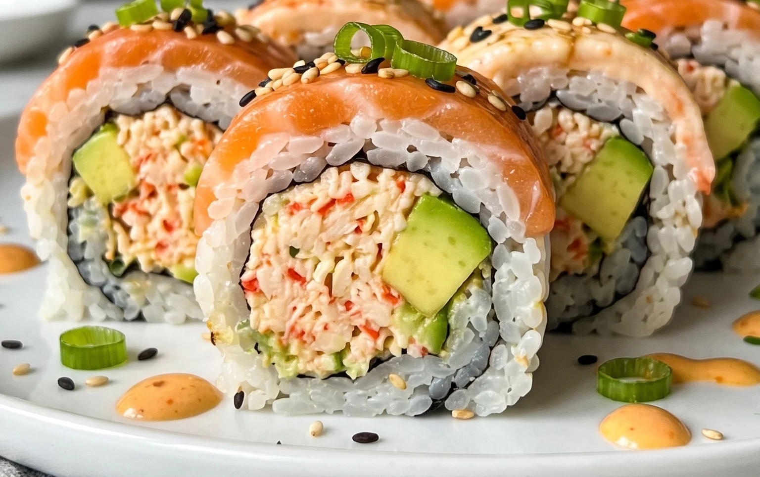 Kani Sushi (Spicy Crab Roll)