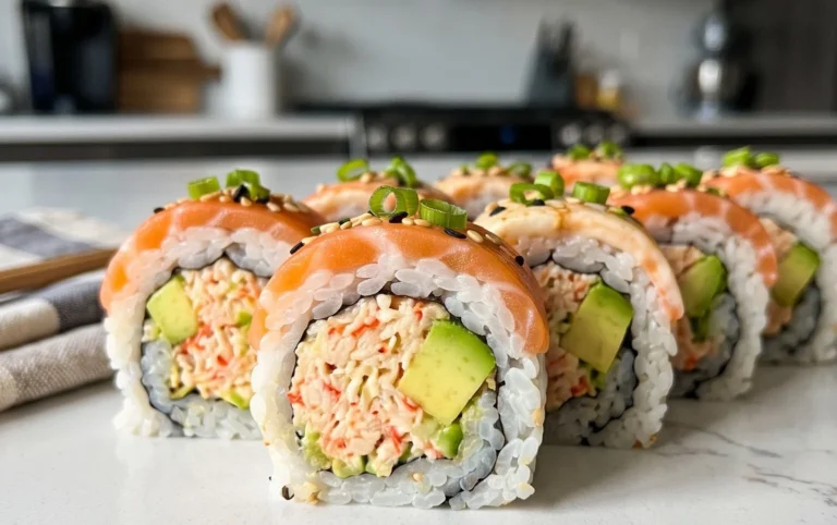 Kani Sushi (Spicy Crab Roll)