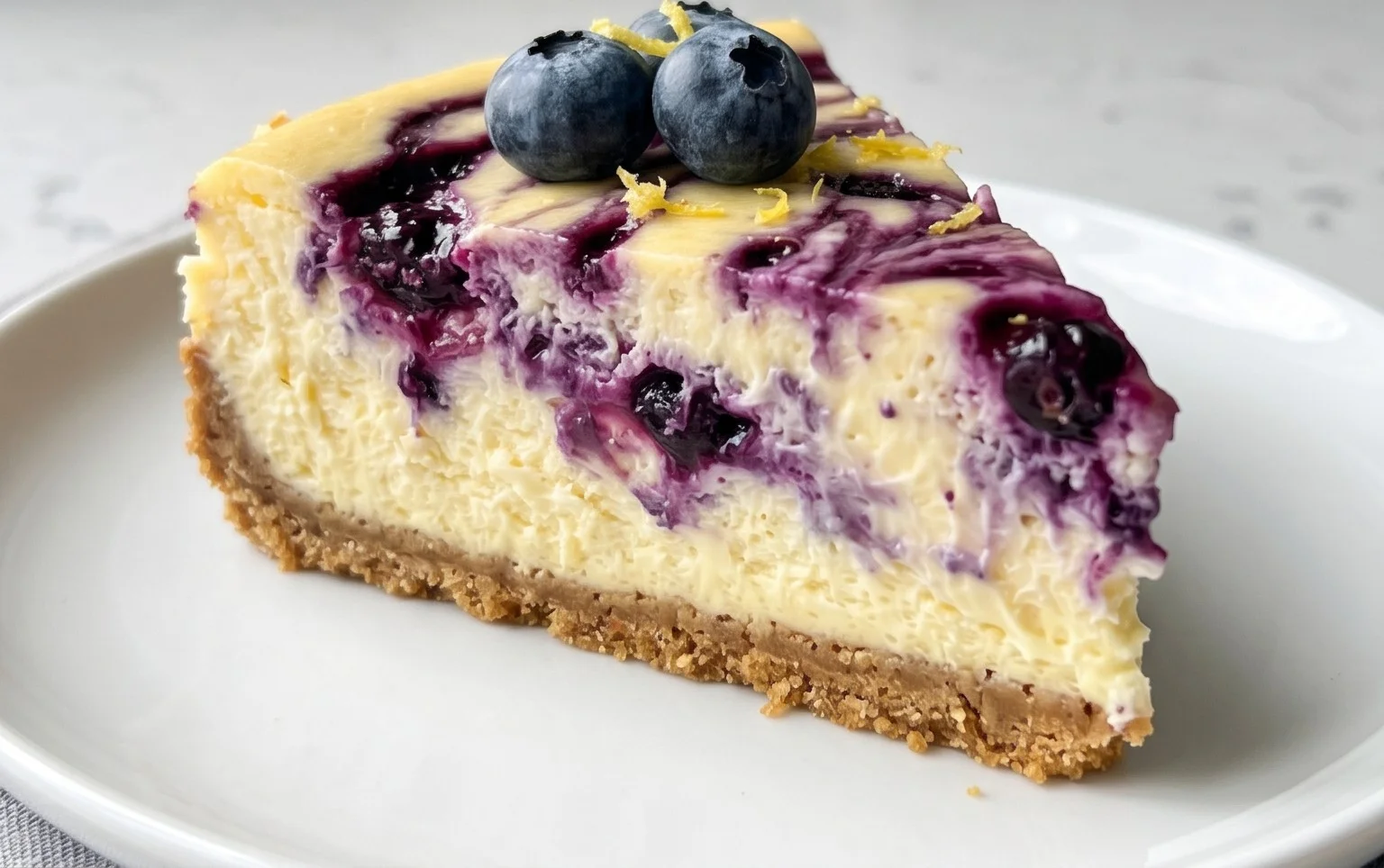Lemon Blueberry Cheesecake