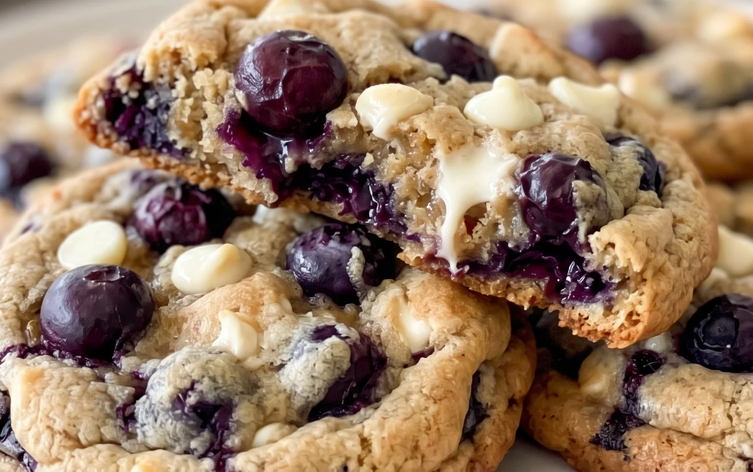Best Ever Blueberry Cookies