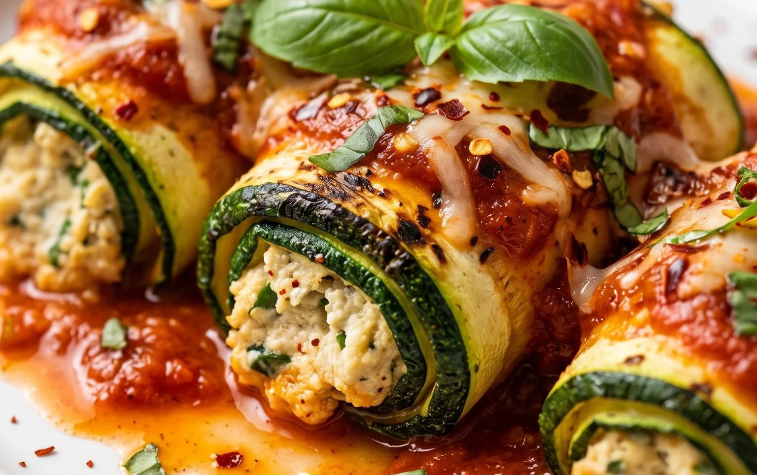 Vegan Zucchini Rollatini
