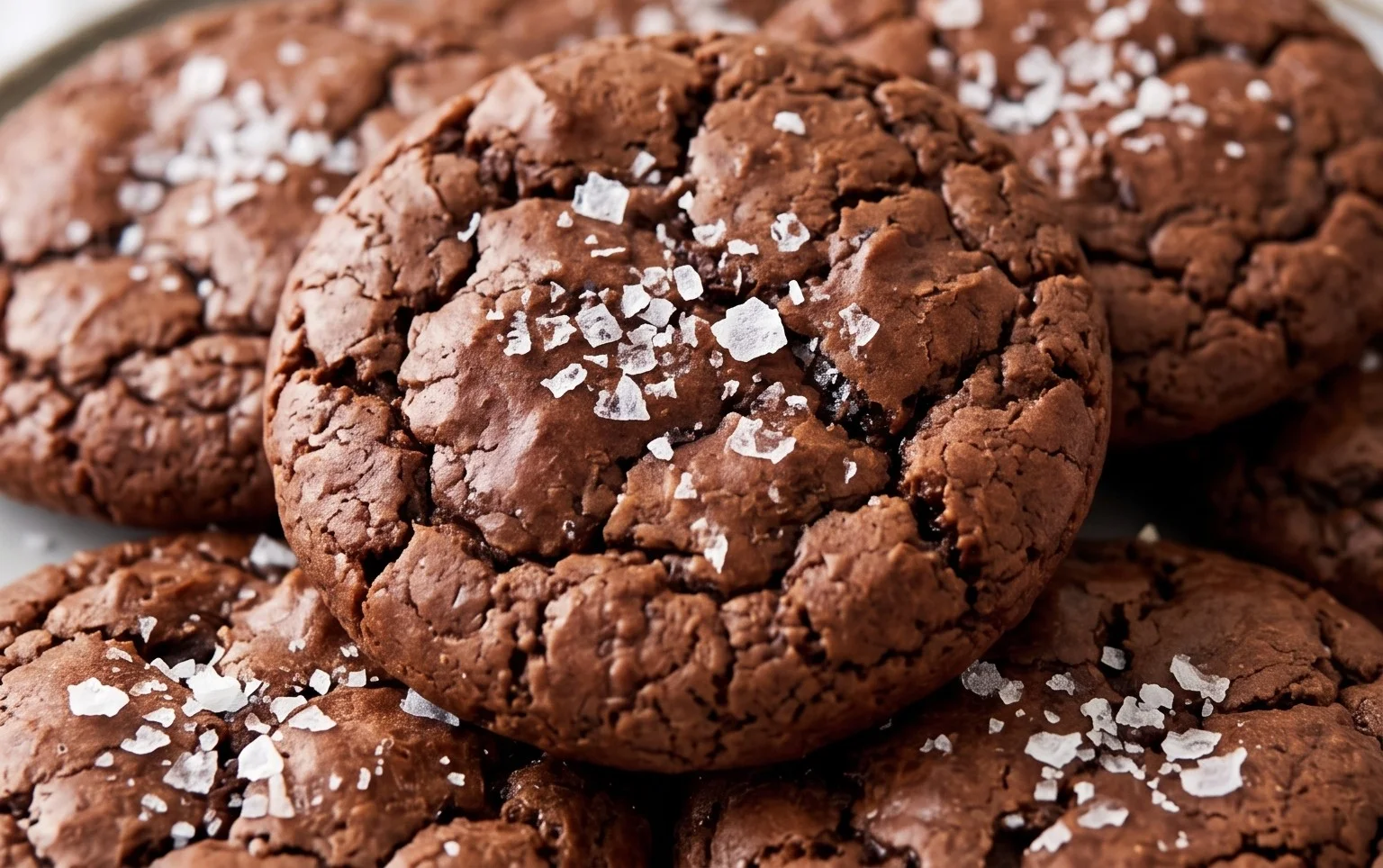 Salted Brownie Cookies
