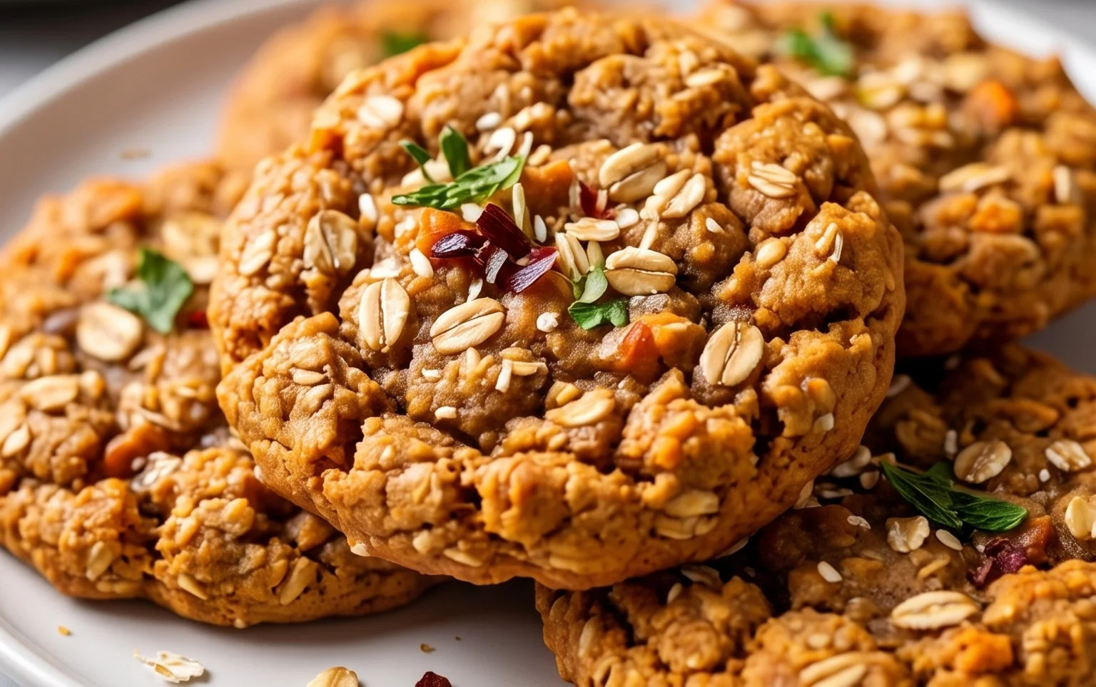 Sweet Potato Oatmeal Cookies