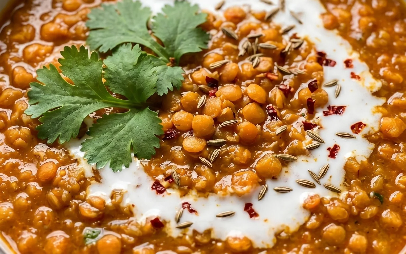 Spicy Red Lentil Curry