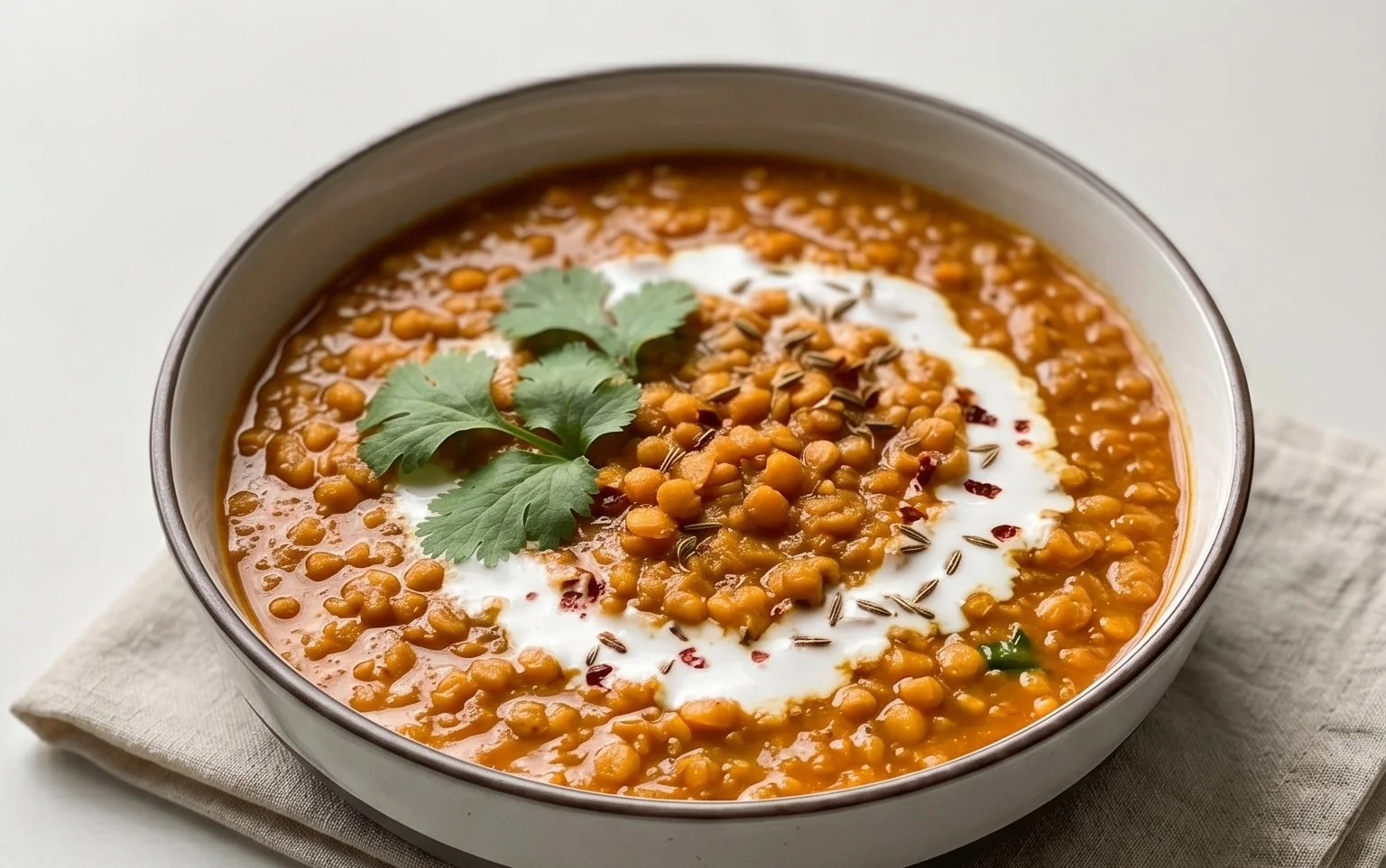 Spicy Red Lentil Curry