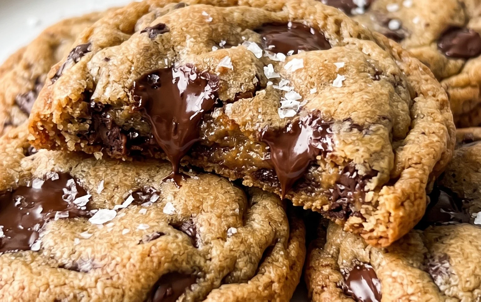 Crispy and Chewy Chocolate Chip Cookies