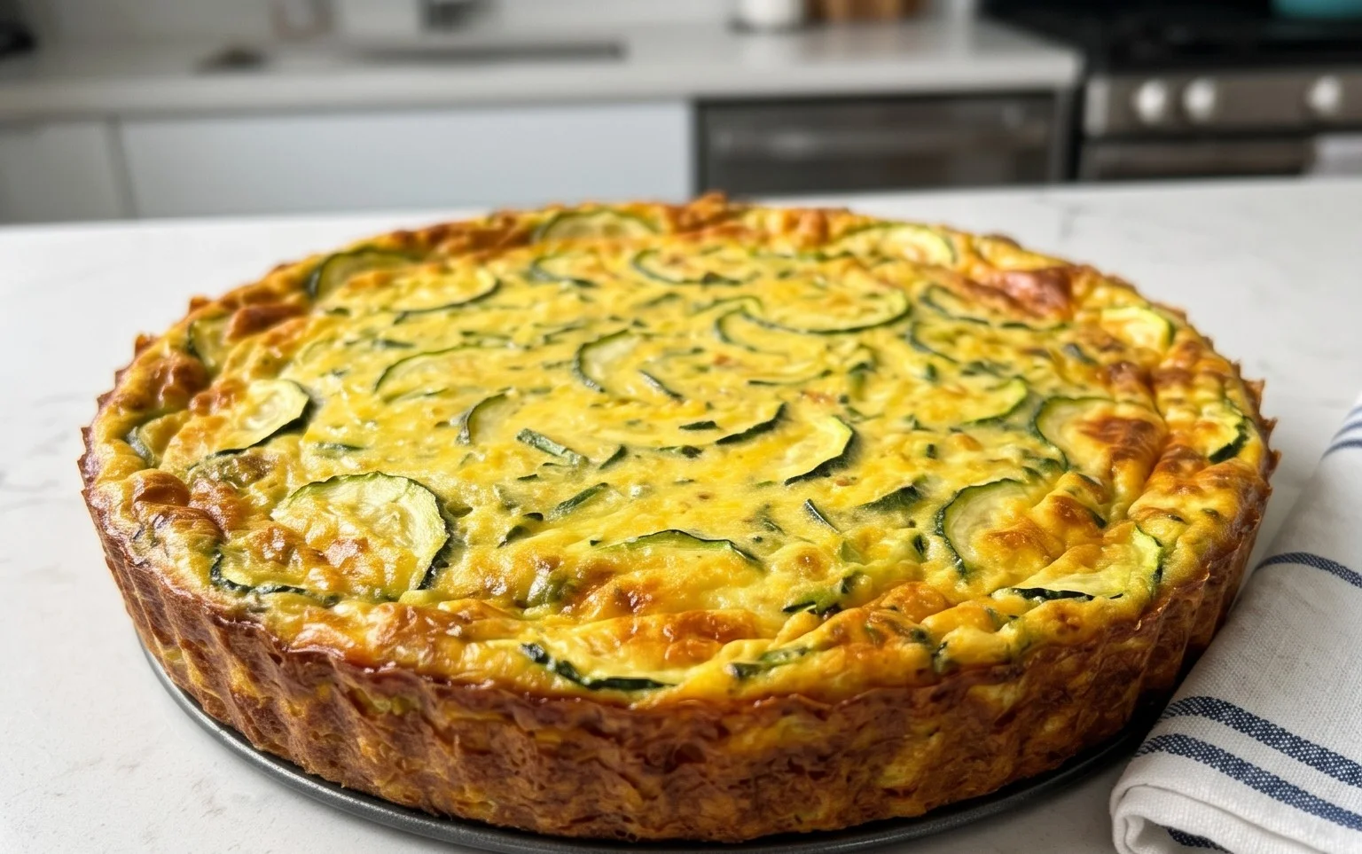 Crustless Zucchini Quiche Recipe
