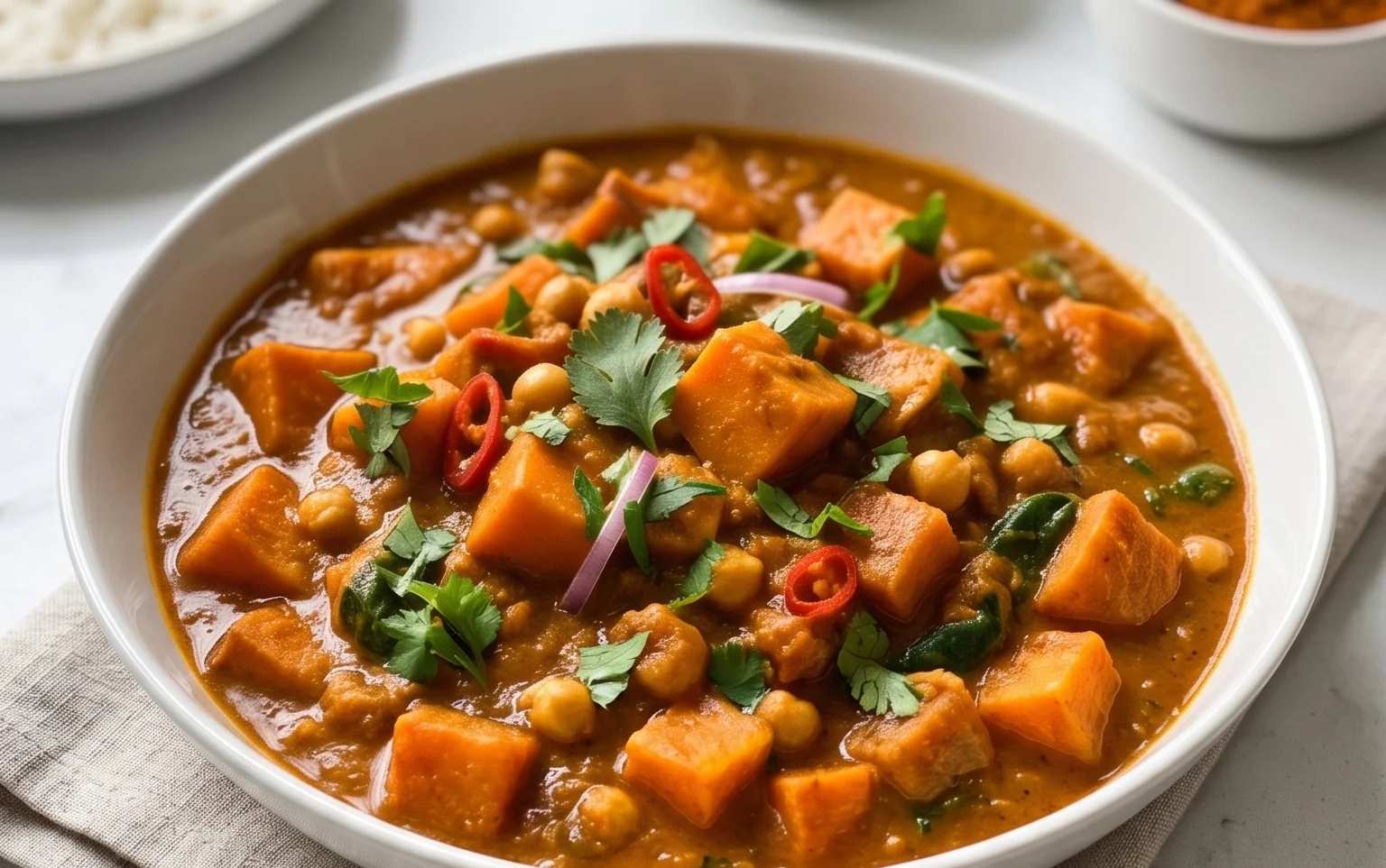 Sweet Potato Curry