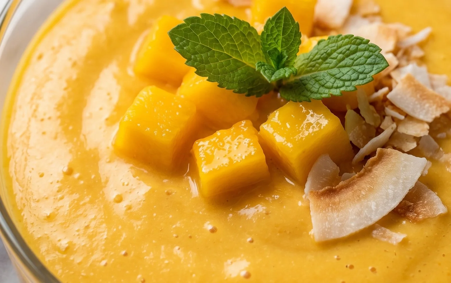 Vegan Mango Mousse