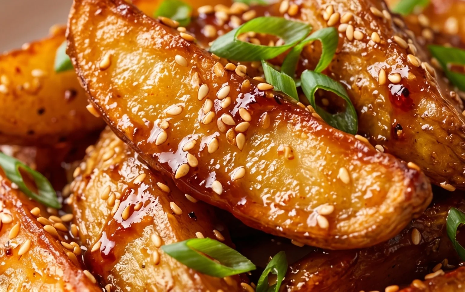 Crispy Honey Chilli Potatoes