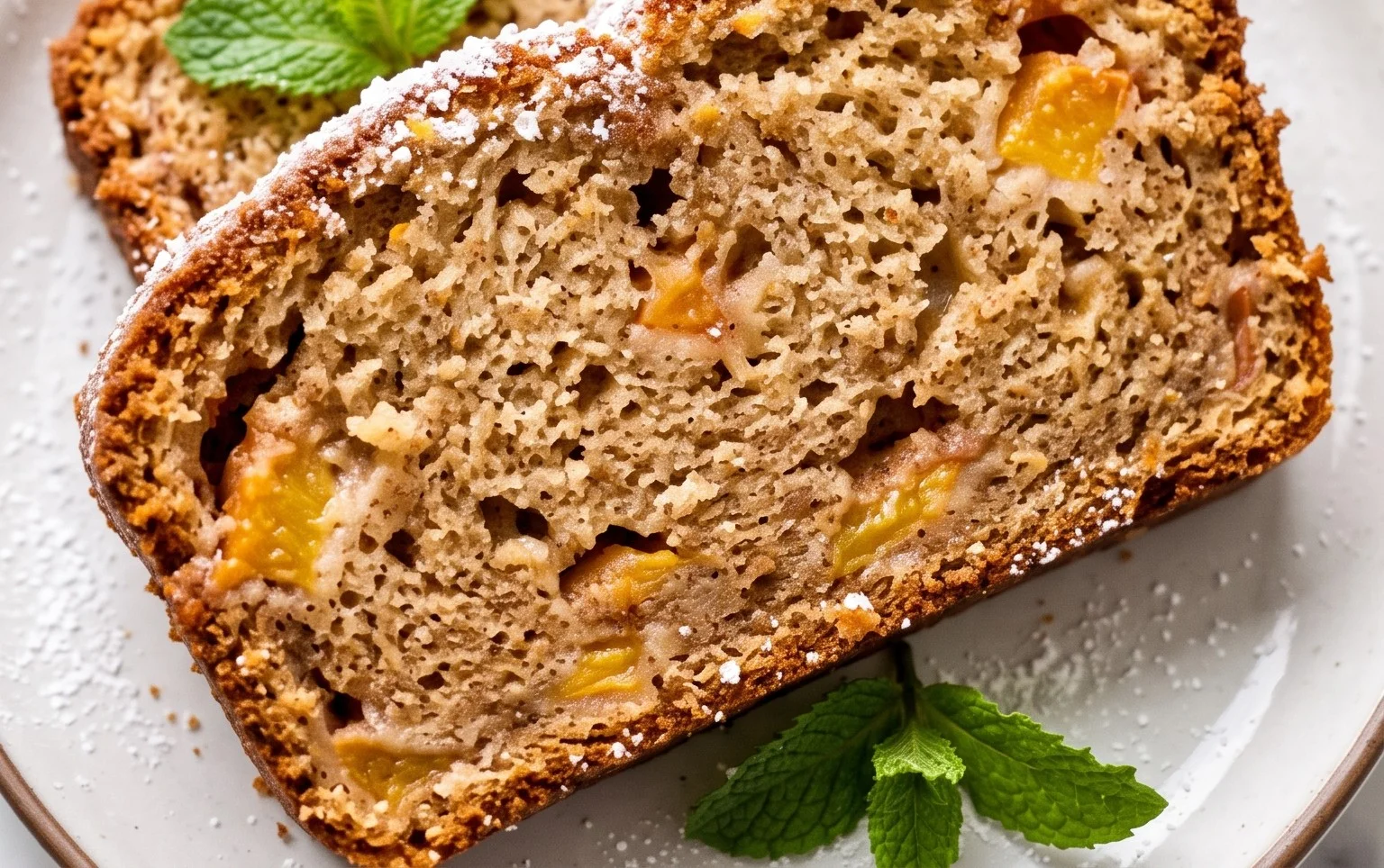 Spiced Peach Bread