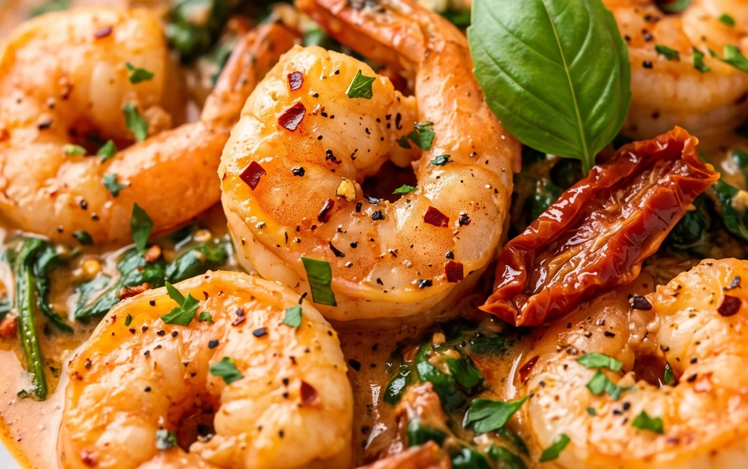 Tuscan Shrimp (One-Pan, 30-Minute Dinner)