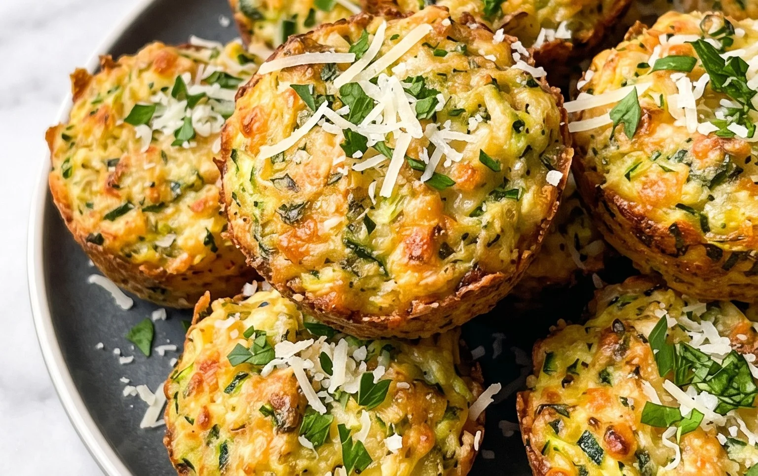 Zucchini Garlic Bites