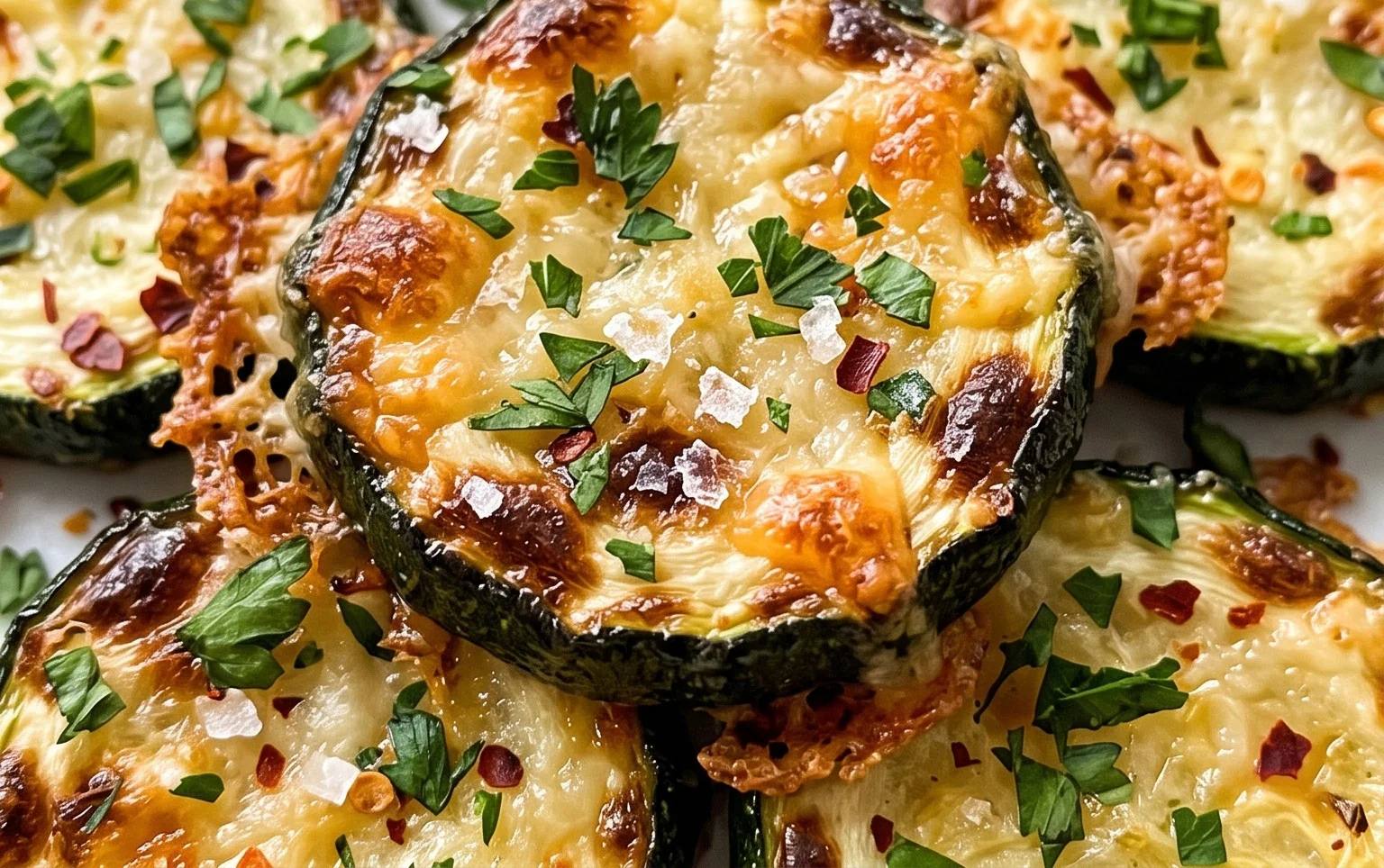 Baked Parmesan Zucchini