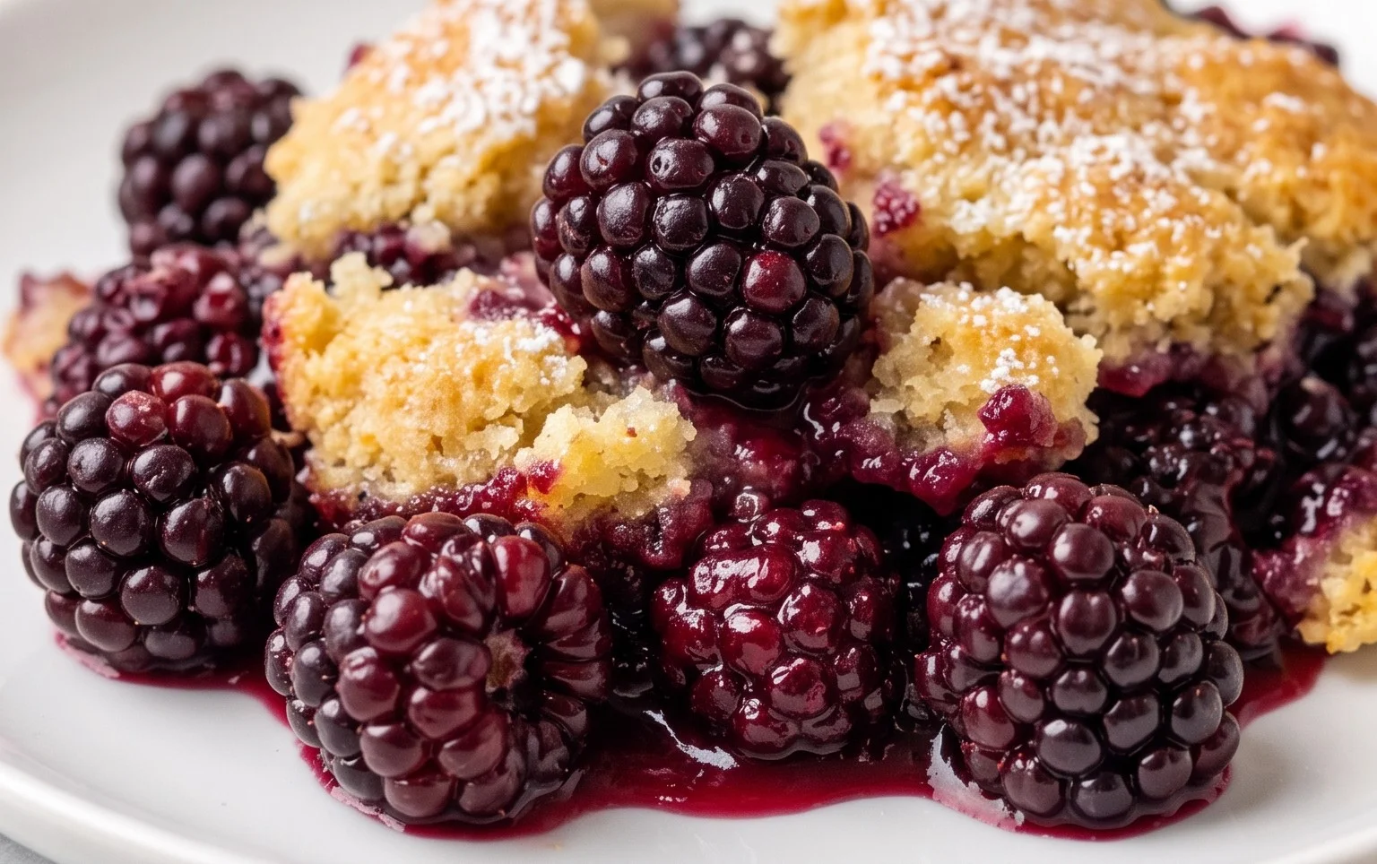 The Pioneer Women's Blackberry Cobbler