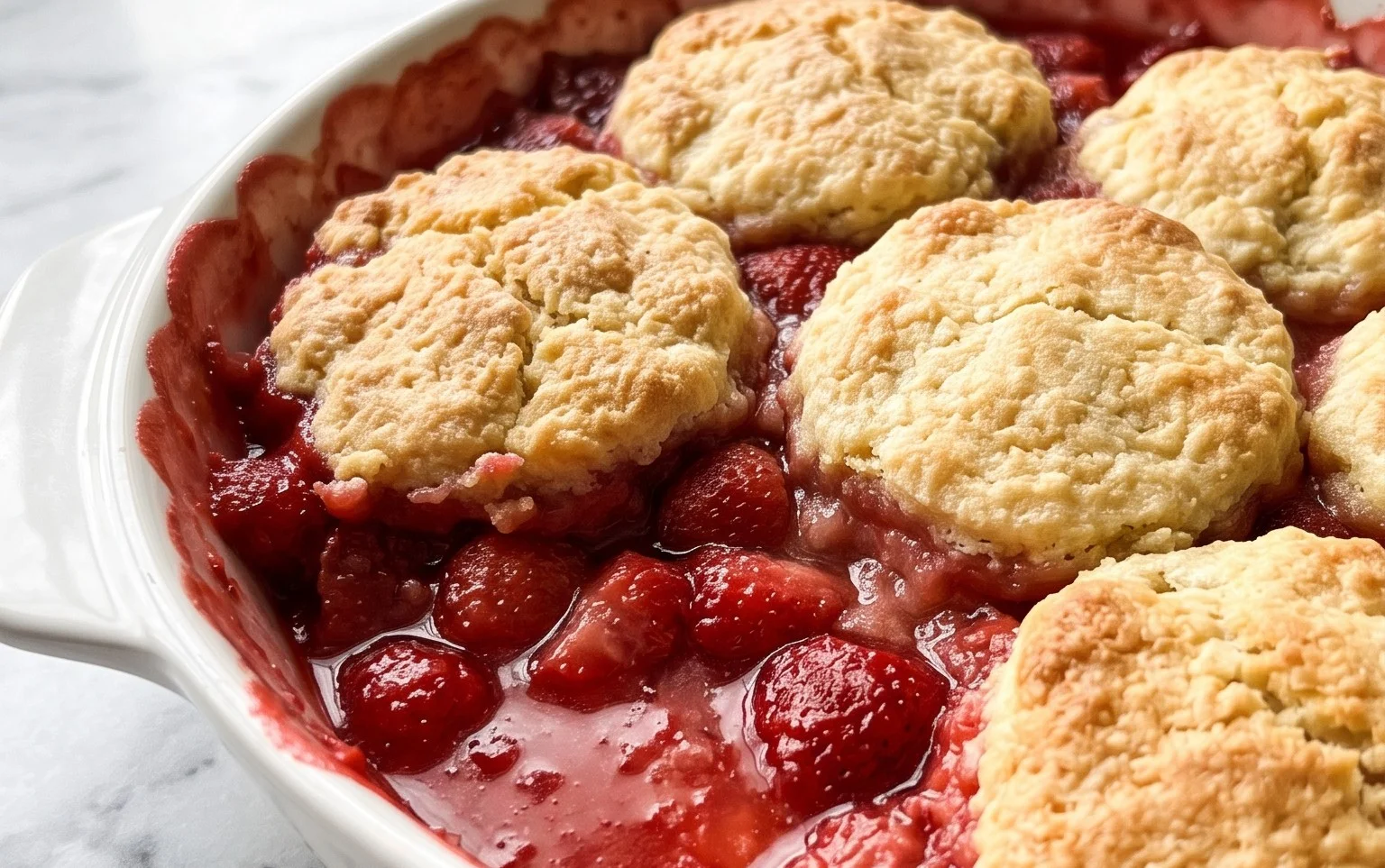 Strawberry Cobbler