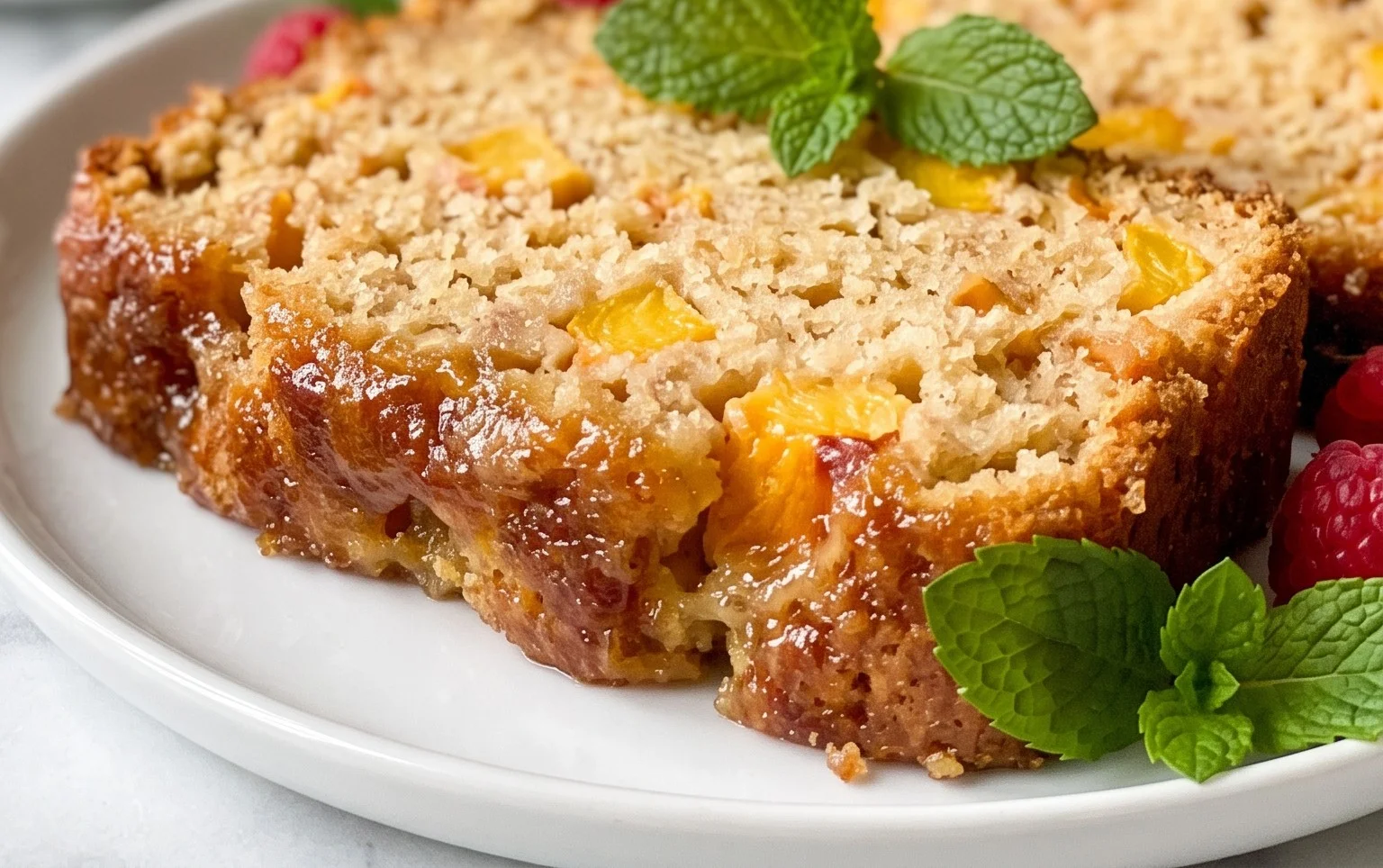 Southern Peach Bread