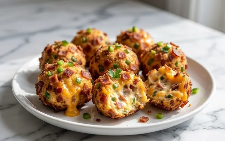 Beef Bacon Jalapeño Popper Cheese Balls