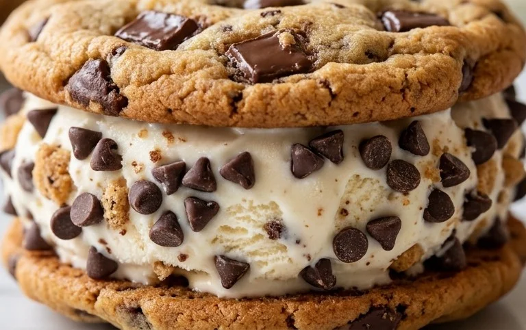 Cookie Ice Cream Sandwiches (Like a Chipwich!)