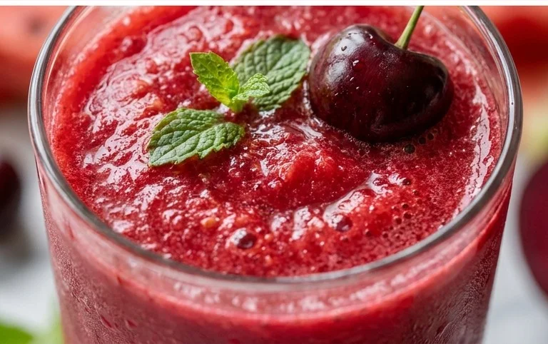 Watermelon Cherry Berry Beet Juice