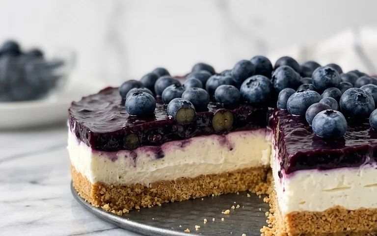 No-Bake Blueberry Yum Yum