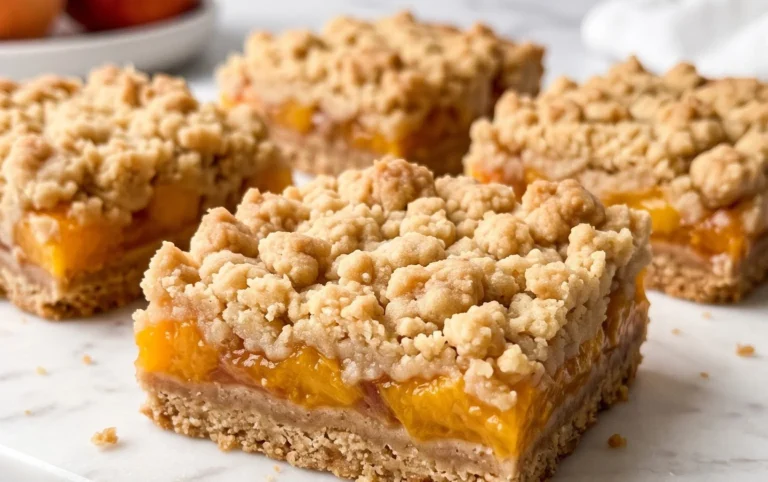 Fresh Peach Crum extractb Bars