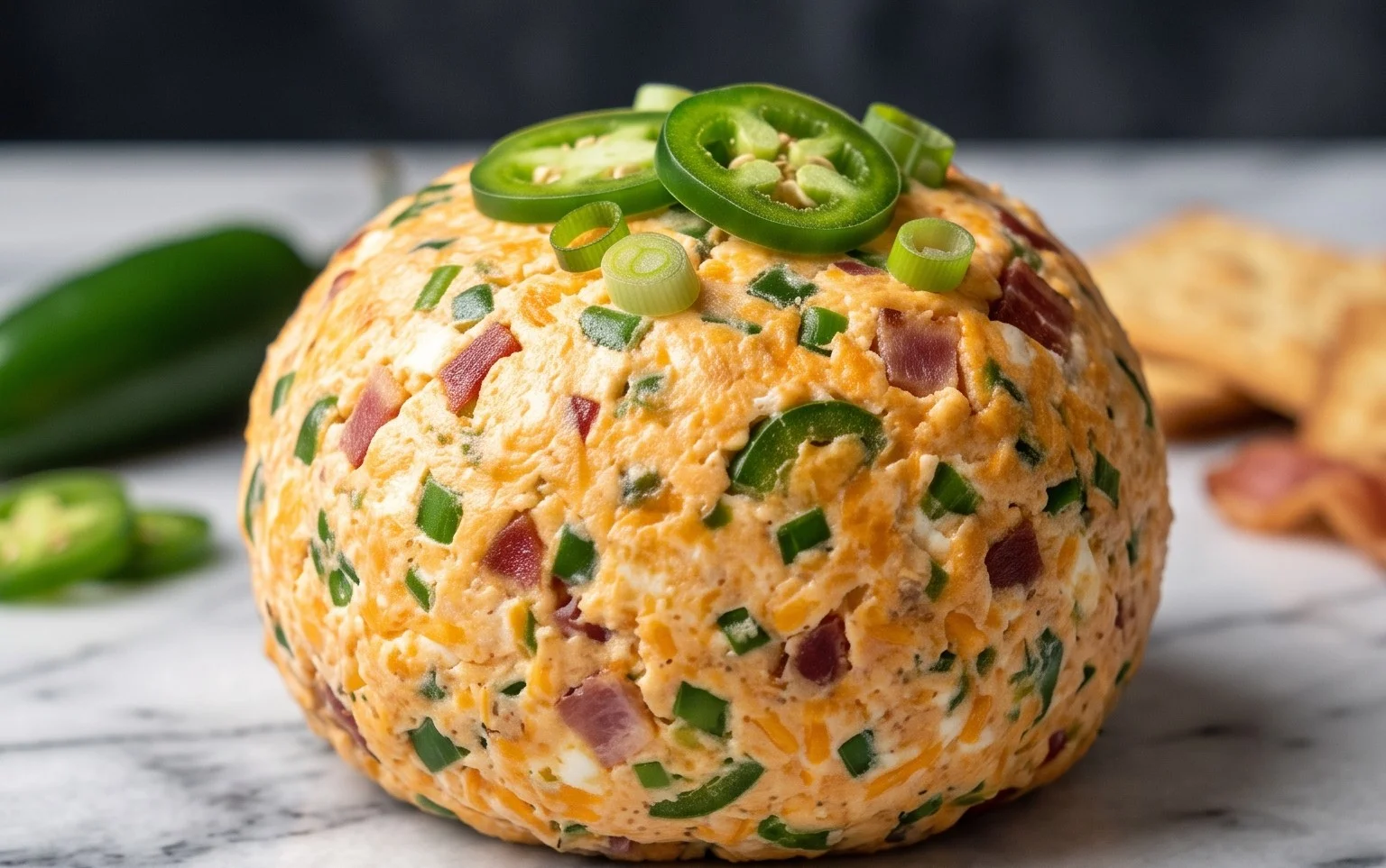 Jalapeno Popper Cheese Ball