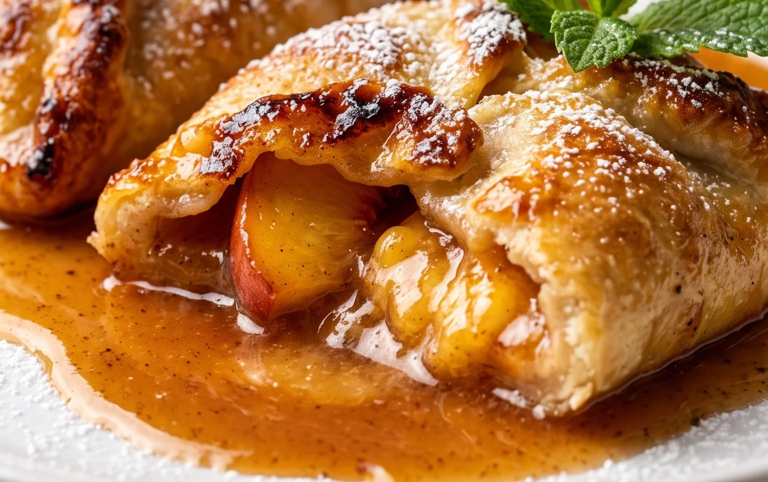 Peach Dumplings