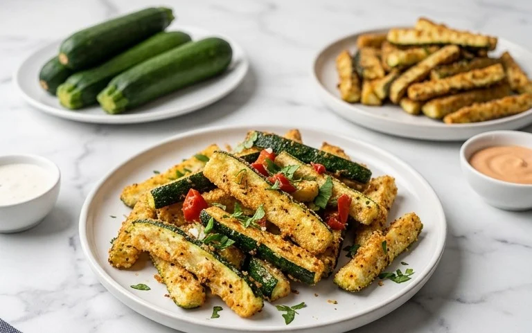 Air Fryer Zucchini