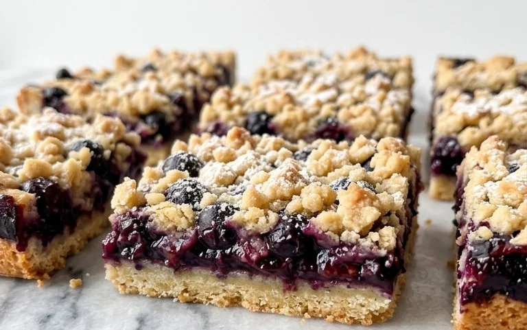 Easy Blueberry Pie Bars