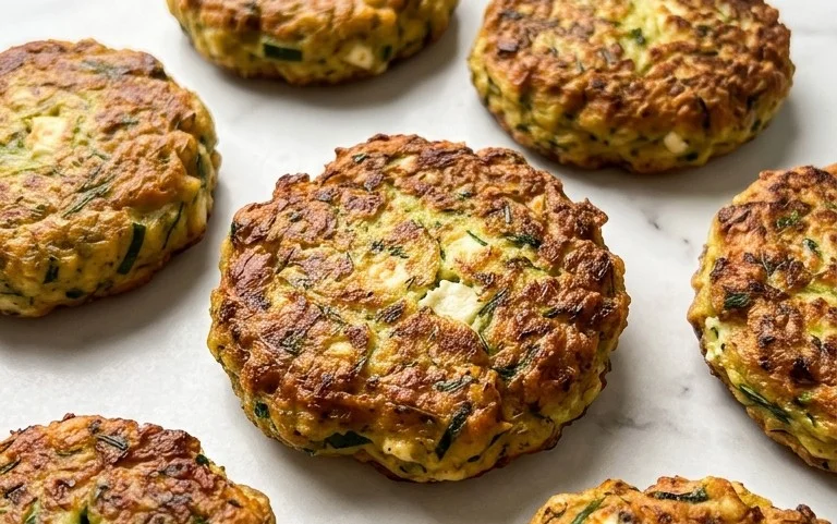 Kolokithokeftedes (Greek Zucchini Fritters)